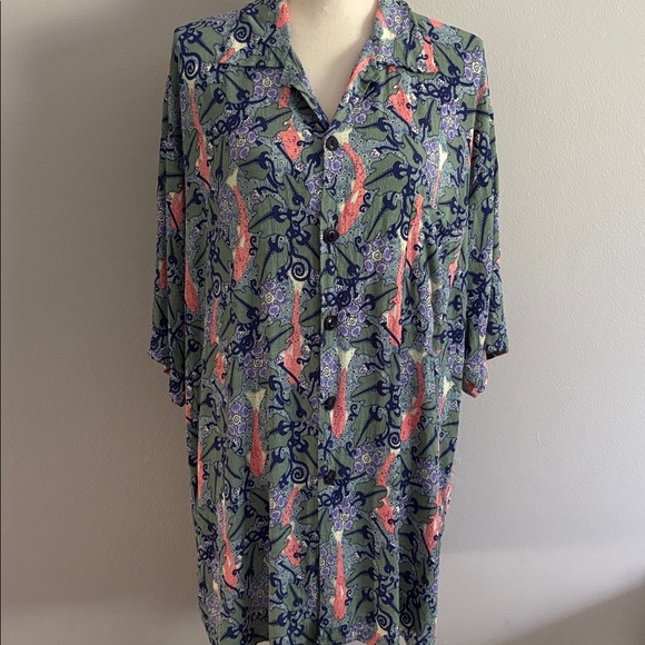 Flax Tops - FLAX Jeanne Engelhart Button Front Top, Large